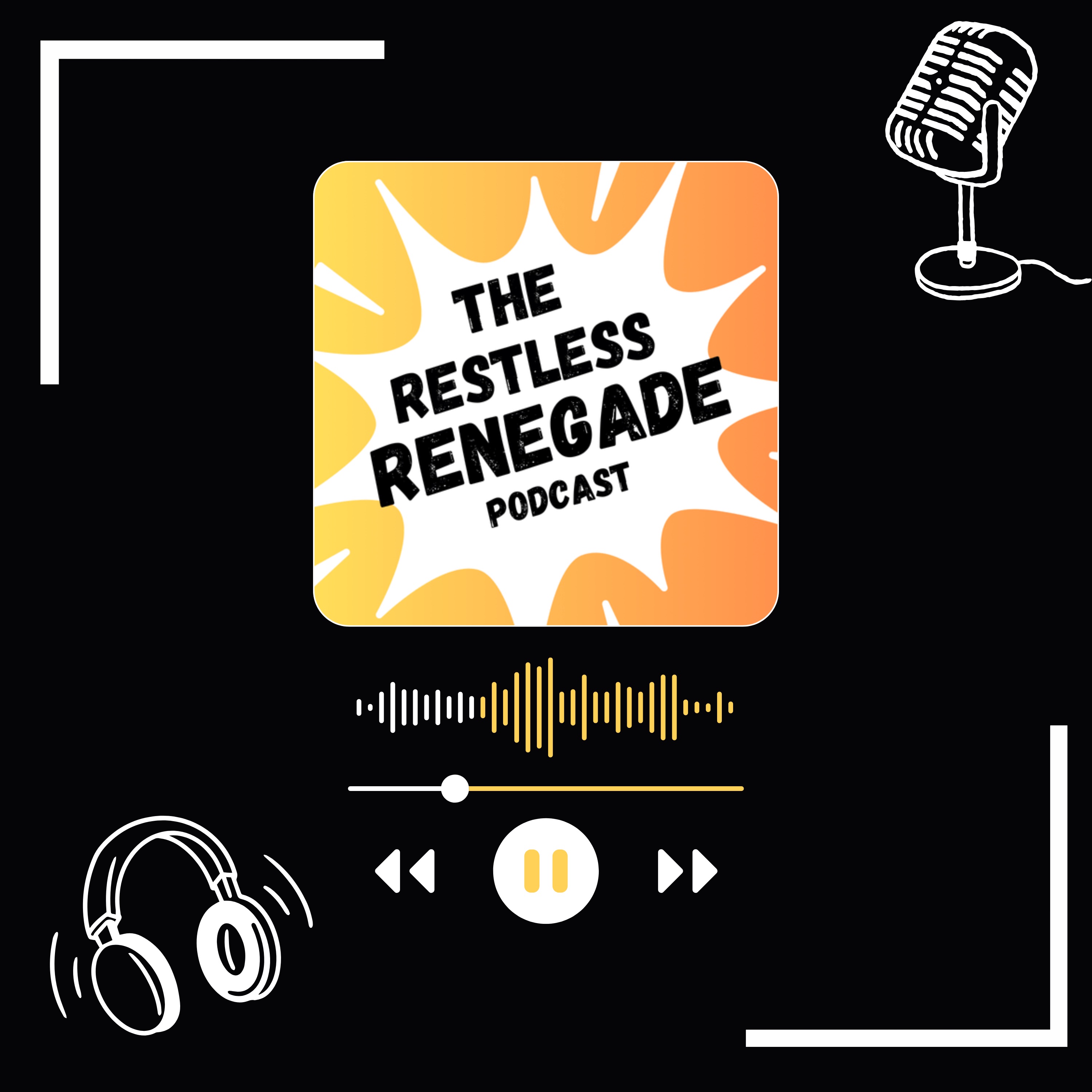 The Restless Renegade Podcast logo